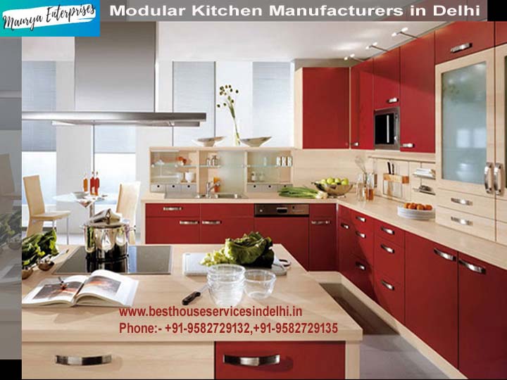 Modular Kitchen Manufacturers & Modular Kitchen Services Provider, Makers and Carpenter in Faridabad